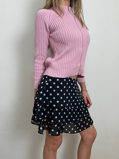 Sisley polka dot skirt, S/M
