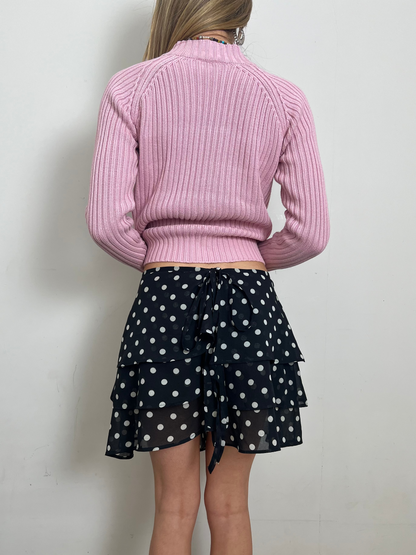 Sisley polka dot skirt, S/M