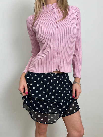 Sisley polka dot skirt, S/M