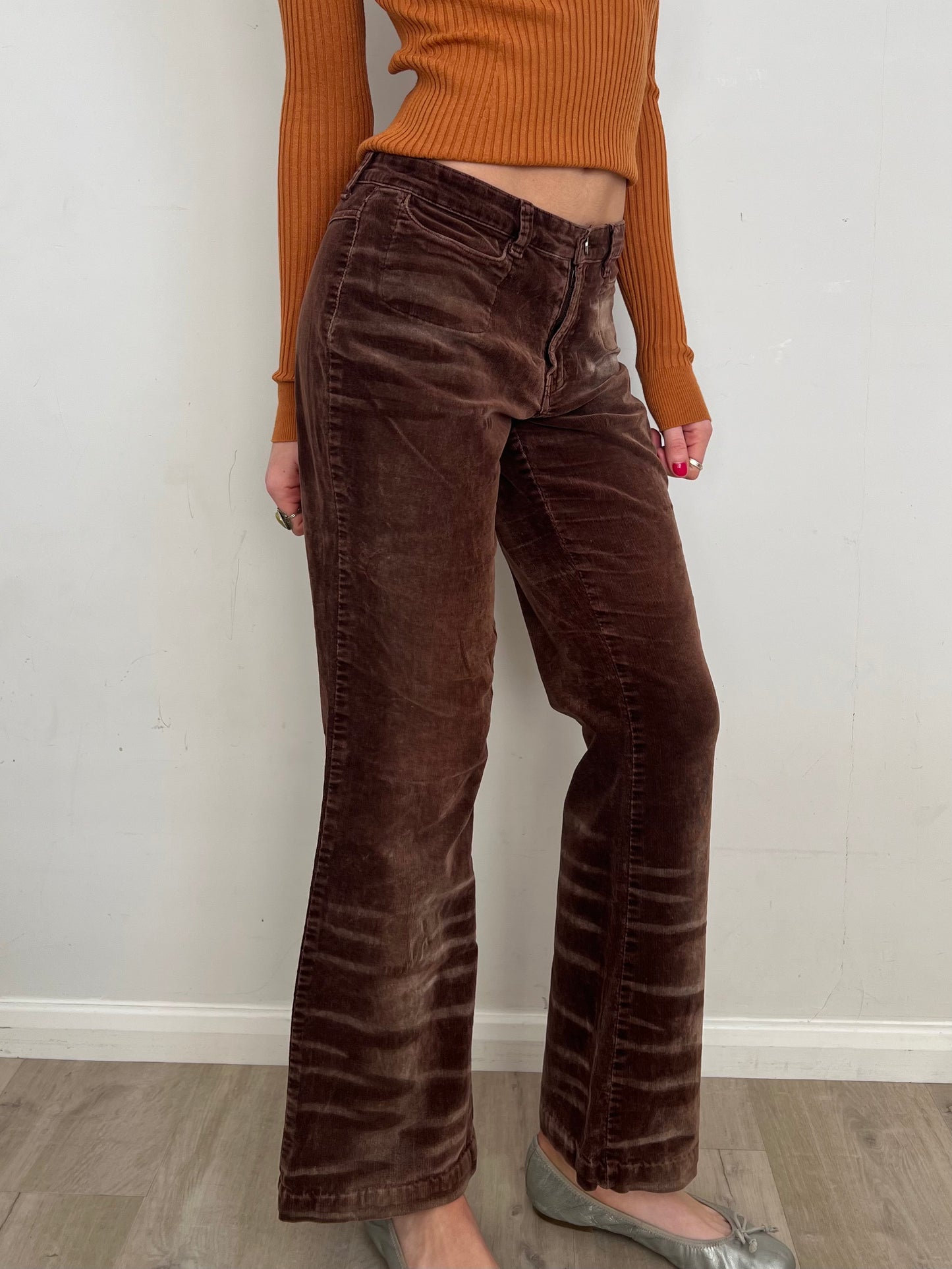 corduroy flares, S