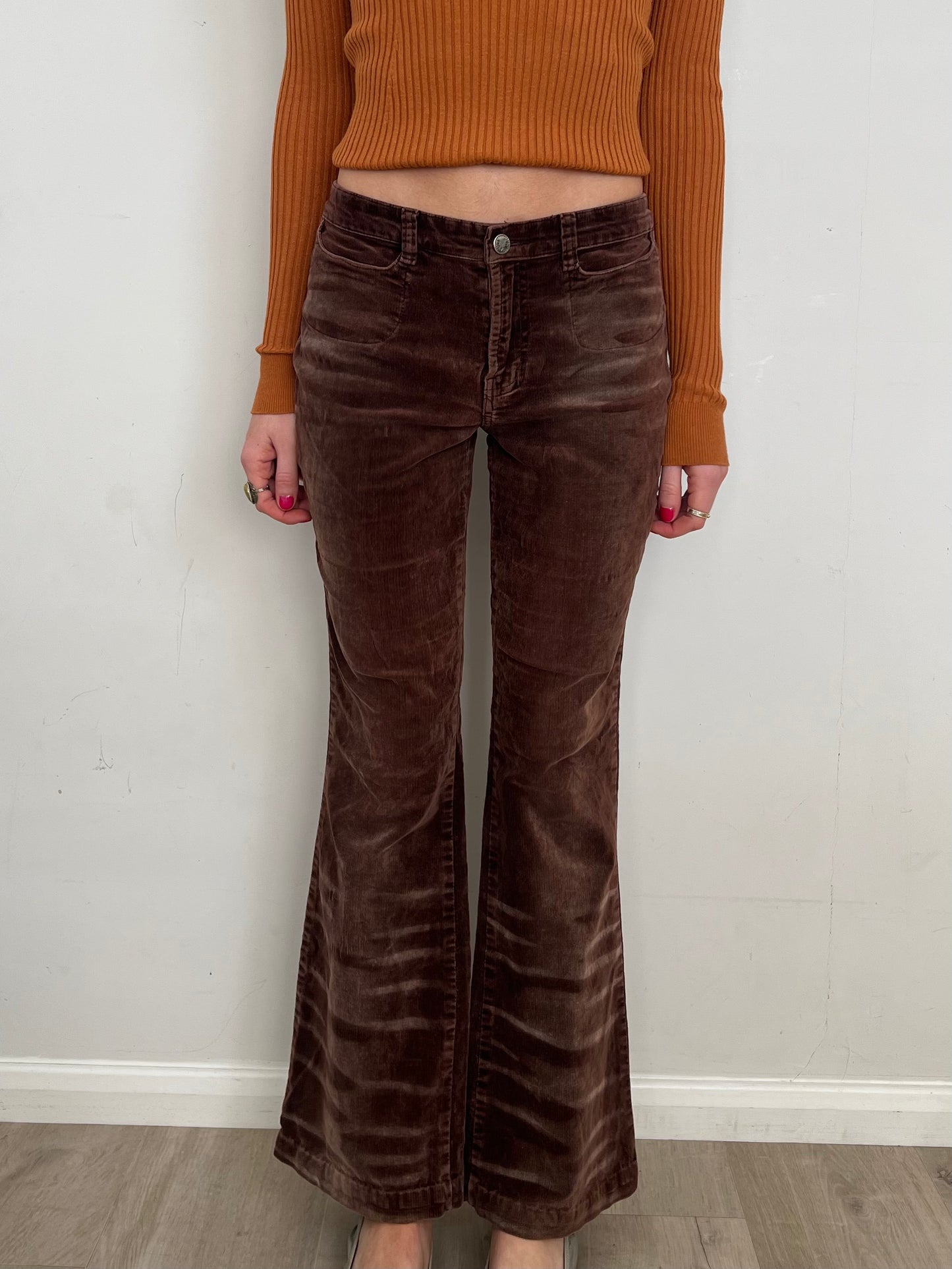 corduroy flares, S