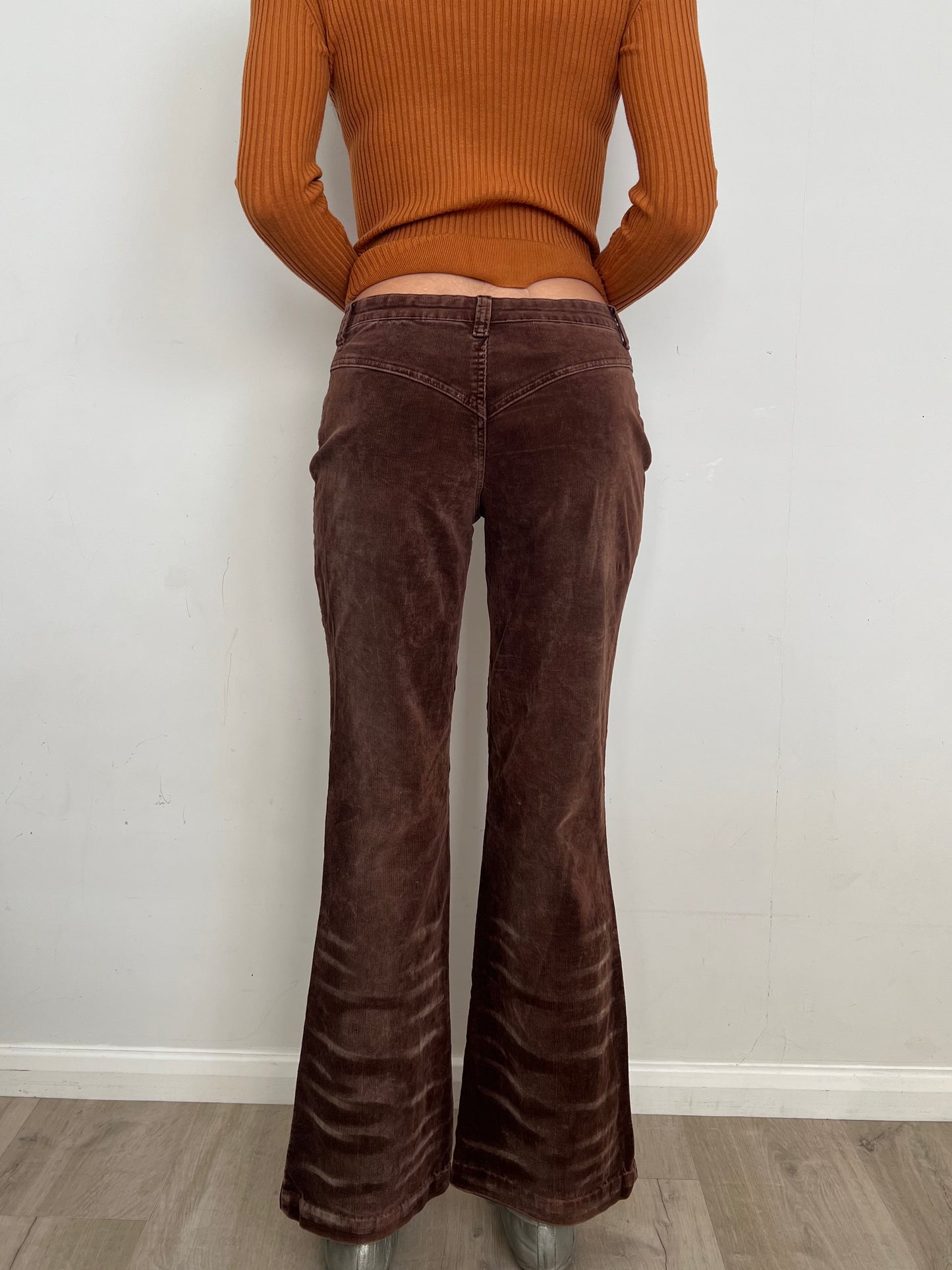 corduroy flares, S