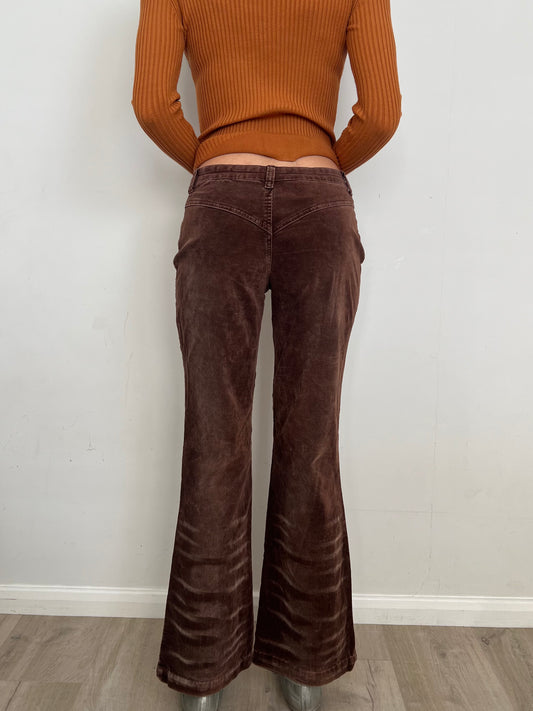 corduroy flares, S